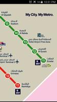 Dubai Metro Map capture d'écran 2