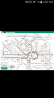 Frankfurt Metro Map الملصق