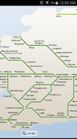 Ireland Rail System Map Ekran Görüntüsü 1