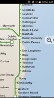 Ireland Rail System Map capture d'écran 2