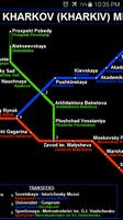 Kharkiv Metro Map capture d'écran 1