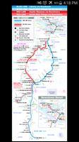 Pittsburgh Light Rail Map पोस्टर