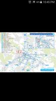 Poznan Tram Map পোস্টার