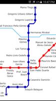 Santo Domingo Metro Map capture d'écran 1