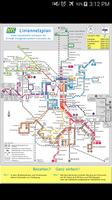 Schwerin Tram & Bus Map الملصق