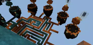 SkyWars Tron map for Minecraft