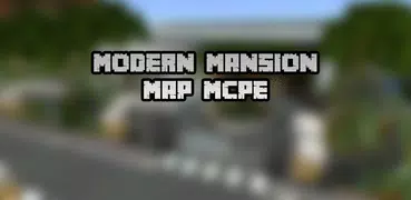 New Modern Mansion Map for Minecraft PE