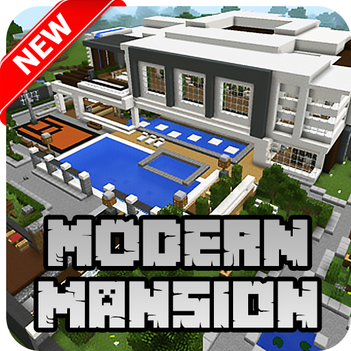 New Modern Mansion Map for Minecraft PE