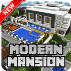 New Modern Mansion Map for Minecraft PE أيقونة