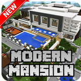 Icona New Modern Mansion Map for Minecraft PE