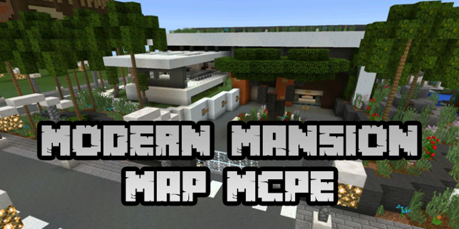 New Modern Mansion Map For Minecraft PE For Android APK Download new-modern-mansion-map-for-minecraft-pe-for-android-apk-download