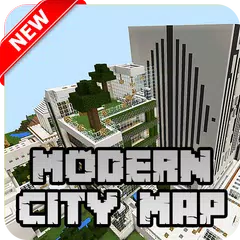 Скачать New Modern City Map for Minecraft PE APK