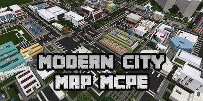 New Modern City Map for Minecraft PE capture d'écran 3