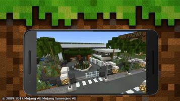 Modern Village map for MCPE Ekran Görüntüsü 3
