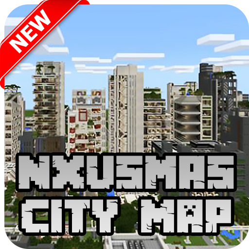 New NXUSMAS City Map for Minecraft PE