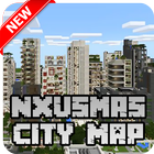 New NXUSMAS City Map for Minecraft PE icône