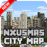 New NXUSMAS City Map for Minecraft PE icône