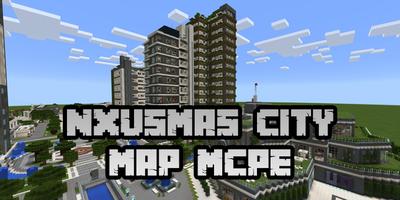 New NXUSMAS City Map for Minecraft PE capture d'écran 1