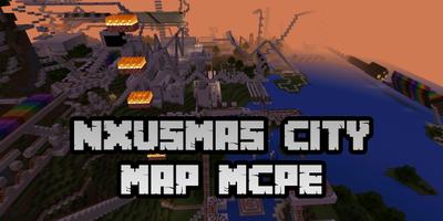 New NXUSMAS City Map for Minecraft PE capture d'écran 2