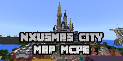 New NXUSMAS City Map for Minecraft PE capture d'écran 3