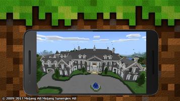 Alpine Mansion map for MCPE-poster