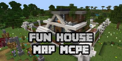 New Fun House Map for Minecraft PE Plakat