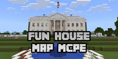 New Fun House Map for Minecraft PE Ekran Görüntüsü 1
