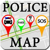 Police Map icon