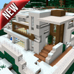 Modern Redstone House MCPE map