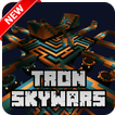 New TRON Skywars Map for Minecraft PE