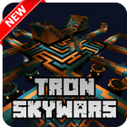New TRON Skywars Map for Minecraft PE icône
