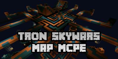 New TRON Skywars Map for Minecraft PE capture d'écran 1