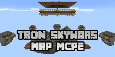 New TRON Skywars Map for Minecraft PE capture d'écran 2