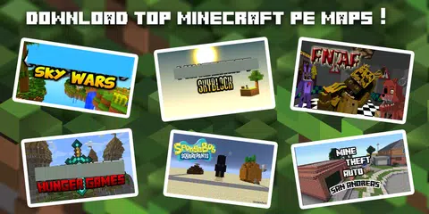 1600 Mapas para Minecraft PE APK download