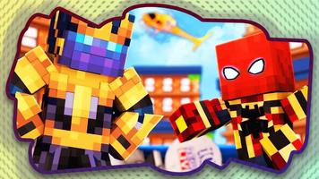 Maps avengers for minecraft - infinity war تصوير الشاشة 3