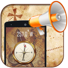 Compass - Maps & Directions with Voice icône