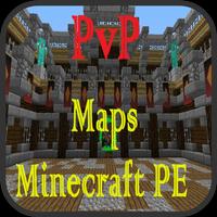 PvP Maps for Minecraft PE Affiche