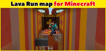 Lava Run map for MCPE