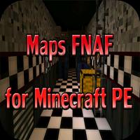 Maps FNAF for Minecraft PE 海報