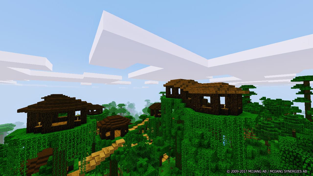 Tarzan S Village Tree House Map For Minecraft For Android Apk Download