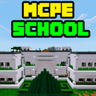 Large School MCPE map Zeichen