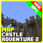 Map castle adventure 2 for mcpe icône