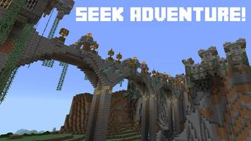 Map castle adventure 2 for mcpe Affiche
