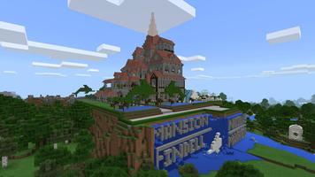 Map Mansion Findell mcpe Affiche