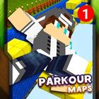 Crazy Wipeout - parkour maps for minecraft pe icône