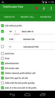 Telefonate prefix screenshot 3