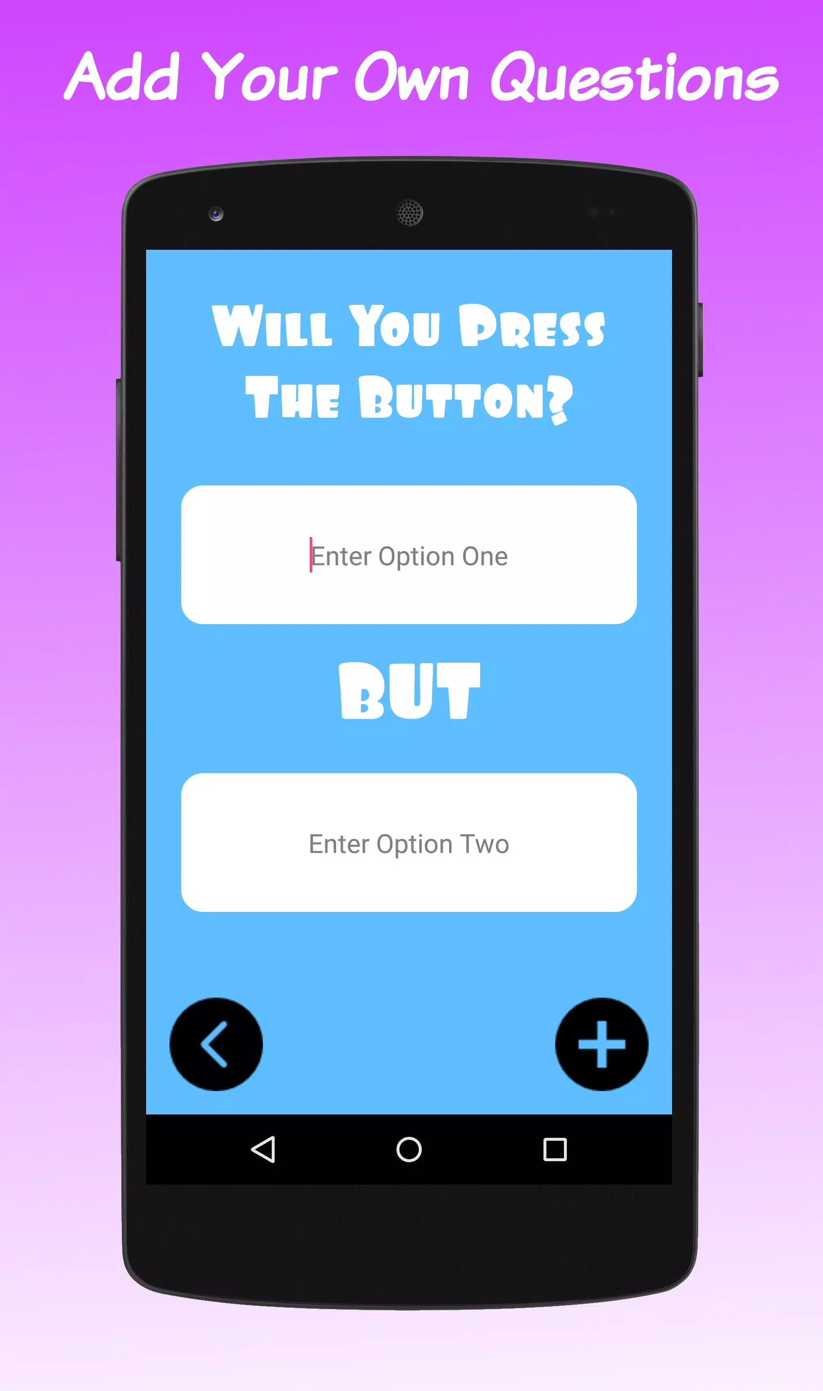 Will You Press The Button para Android - Download