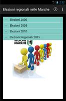 Statistiche Elezioni Marche โปสเตอร์