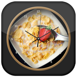 Breakfast Clock Live Wallpaper
