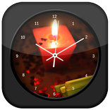 Candle Clock Live Wallpaper